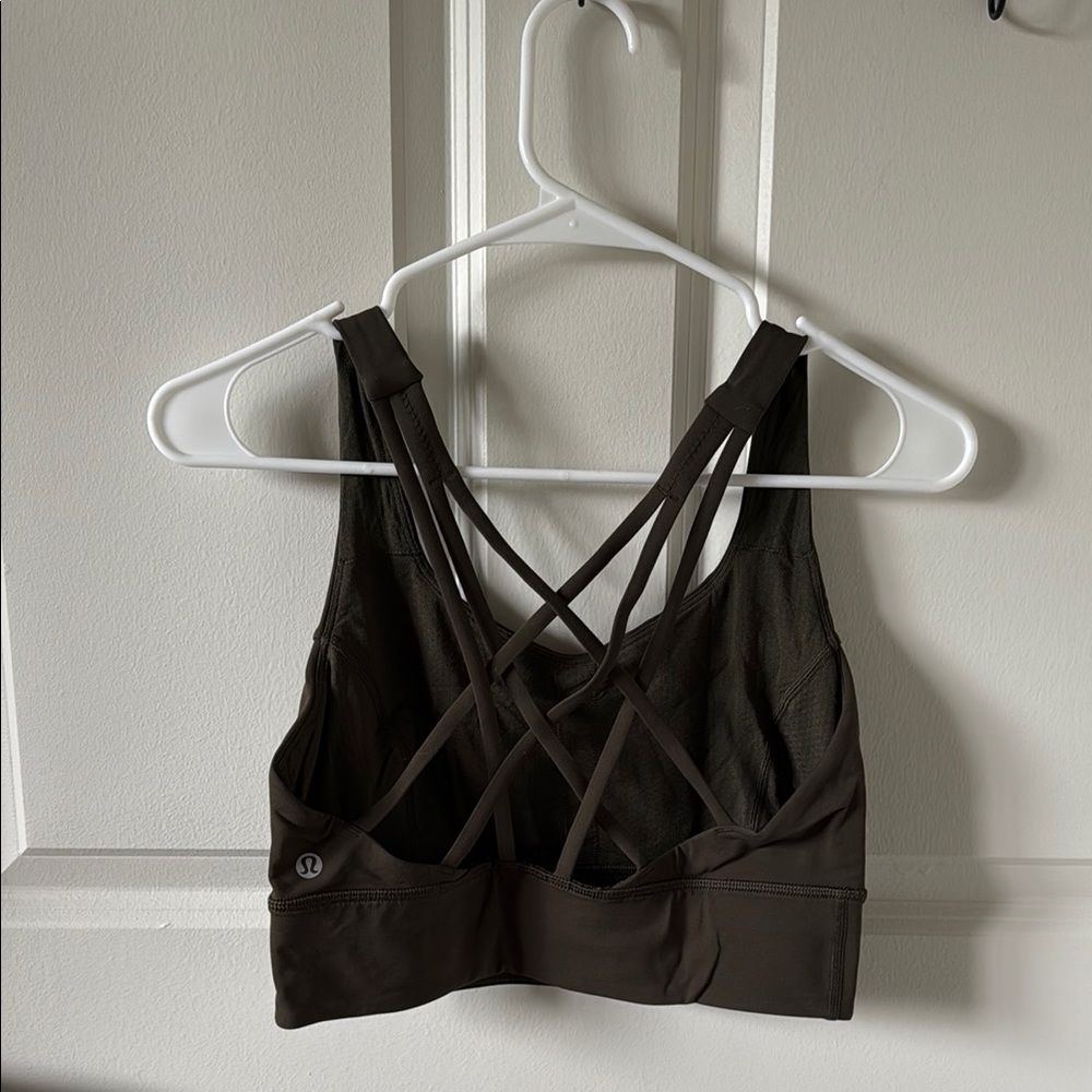 Olive Green Lululemon Bra